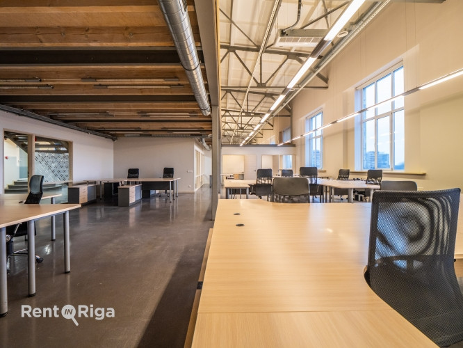Izīrē 2 līmeņu biroju Latgales ielā 322  Multifunkcionāla, renovēta ēka pretī t/c Dole Rīga - foto 7