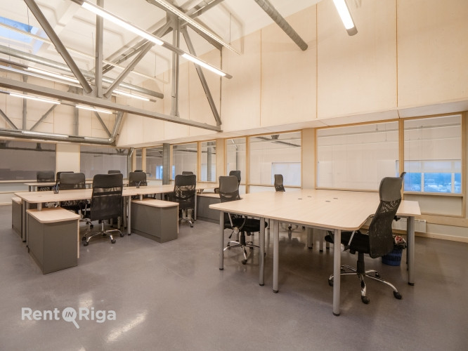 Izīrē 2 līmeņu biroju Latgales ielā 322  Multifunkcionāla, renovēta ēka pretī t/c Dole Rīga - foto 8