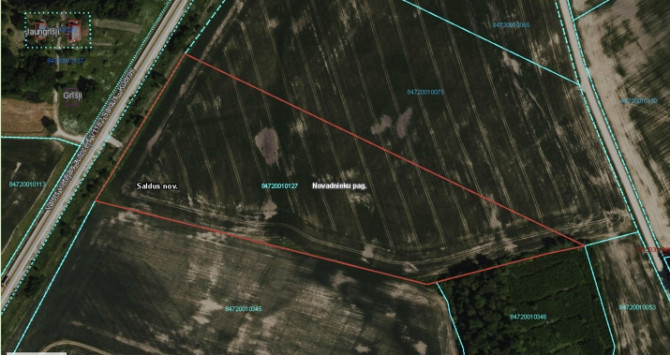 Tiek pārdota lauksaimniecības zeme Saldus novada, Novadnieku pagastā Салдус и Салдусский край - изображение 1
