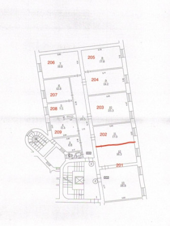 Tiek pārdots 202,9 m plašs dzīvoklis ar divām ieejām. To var viegli pārbūvēt un sadalīt Rīga - foto 2