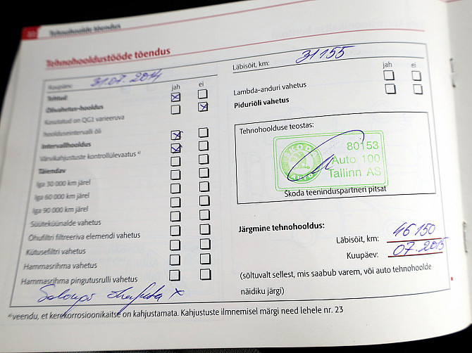 Skoda Octavia Comfortline Facelift ATM 1.2 77kW Tallina - foto 8