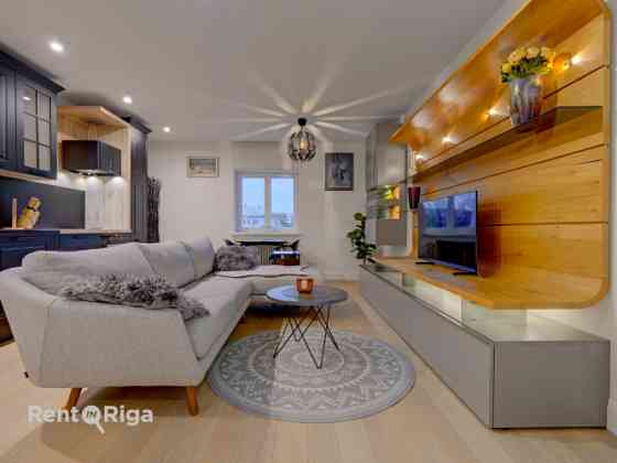 Уютная квартира в полностью отреставрированном здании с элегантным фасадом, с Rīga