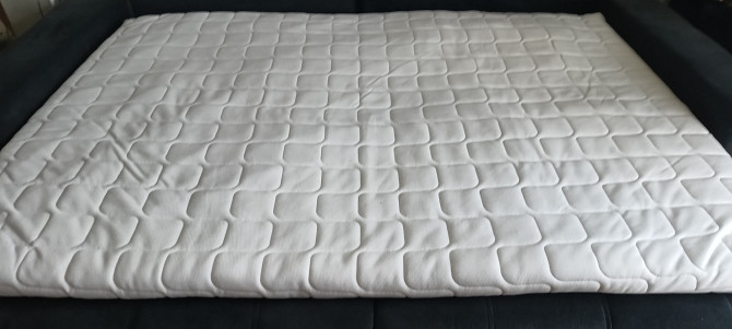 МАТРАС ВЕРХНИЙ 140х200 7см КАЧЕСТВЕННЫЙ ПЛОТНЫЙ СПЕЦИАЛЬНАЯ ПЕНА С ПАМЯТЬЮ С ЧЕХЛОМ КАК ЗАЩИТА... Другой - изображение 1