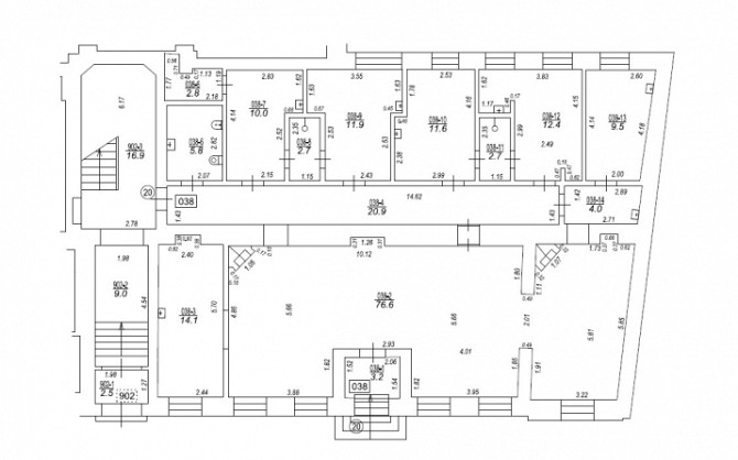 Reprezentablas telpas tirdzniecībai, pakalpojumu sniegšanai vai birojam.  Telpu raksturojums: - Rīga - foto 1