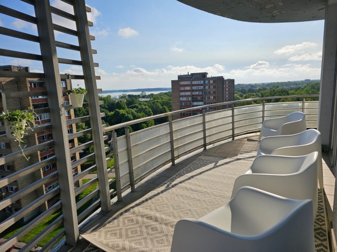 Ekskluzīvs dzīvoklis ar terasi prestižajā Mežaparkā!  Izsmalcināts 3 istabu dzīvoklis Rīga - foto 7