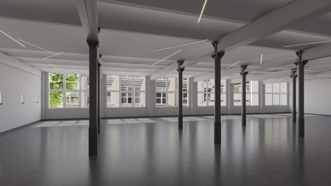 Iznomā trīs stāvu ēku attīstītajā VEF rajonā!  Ēkas priekšrocības:   +Nomas maksā Rīga - foto 3