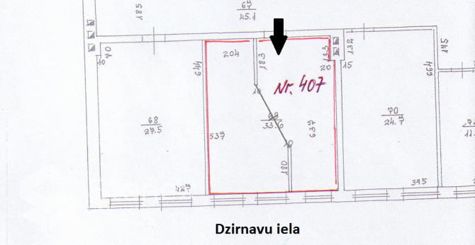 Сдаются офисные помещения сразу после косметического ремонта в центре города, Рига - изображение 20