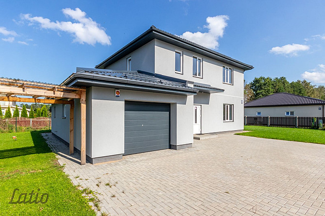 Pārdod plašu 2025.gada būvētu privātmāju.
Mājai ir labi pārdomāts plānojums-  5 izolētas istabas, ar Рижский район - изображение 5