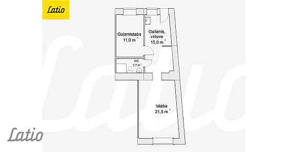 Tiek piedāvāts īrei lielisks, pilnībā mēbelēts 2 istabu dzīvoklis Rīgas klusajā centrā  prestižajā v Rīga