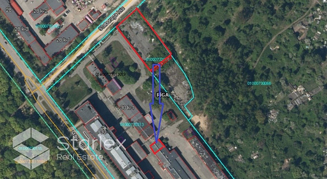 Izcils zemes gabals komercdarbībai.Slegtā, droši nožogotā teritorijā!Ir iespējams izbūvēt Rīga - foto 12