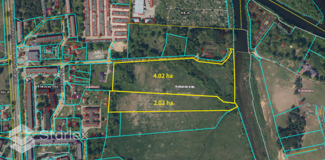 Pārdod 6.04 ha zemes gabalu Valdlaučos, Ķekavas novadā, 100 m attālumā no Rīgas robežas. Zemes gabal Кекавская вол. - изображение 13