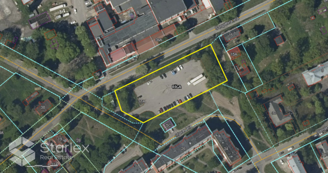 Pārdod zemes gabalu ar platību 4112 m2 Rīgā, Šampēterī. Zemes gabals lielākoties ir Rīgas rajons - foto 5