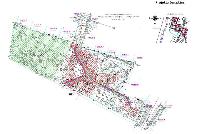 Zemes kopējā platība: 2434 m2Zemes statuss: meža zeme 2379 m2Orientējoši transformējamā Saulkrasti - foto 8