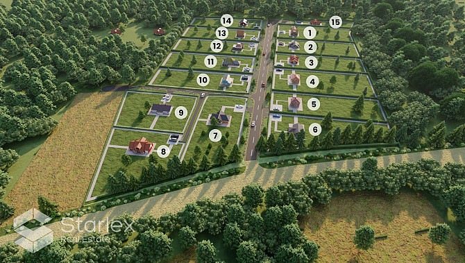 Pārdodam zemi jaunā ciematā - Baltijas jūras piekrastē.Īpašums atrodas Liepupes pagastā, Limbaži un novads - foto 14