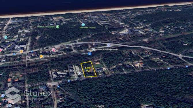 Продается земельный участок 5370 м2 в Юрмале, Дзинтари, ул. Rīgas 53. Участок продается Юрмала - изображение 16