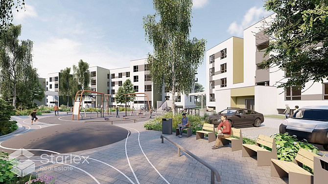 Burvīgs divistabu dzīvoklis ar balkonu pie Juglas ezera.  Māja nodota ekspluatācijā, Rīga - foto 20