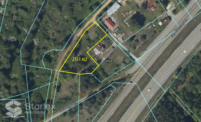 Pārdod 2161 m2 zemes gabalu Bišumuižā, Gulbju ielā. Zemes gabals ir izvietots blakus Jāņa Rīga - foto 19