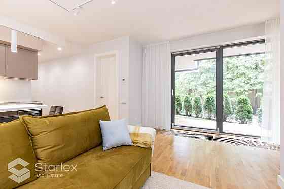 Предлагаем полностью оборудованные апартаменты в новом проекте на 1 этаже с Jūrmala