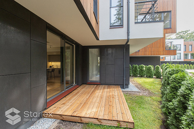 Piedāvājam iegādāties pilnībā nokomplektētus apartamentus jaunajā projektā, 1. stāvā ar Jūrmala - foto 19