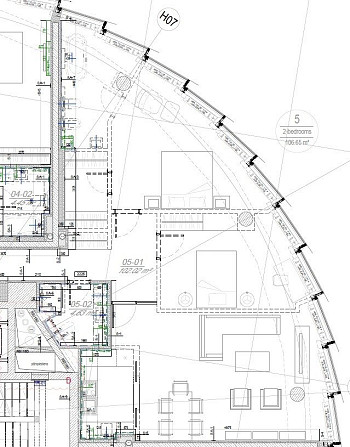 Zundas Torņi daudzfunkcionāls komplekss, kas ietver 336 dzīvojamos apartamentus, A klases biroju Rīga - foto 17