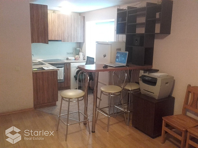 Квартира-студия. Стильная и стильная однокомнатная квартира на пятом этаже с Рига - изображение 2