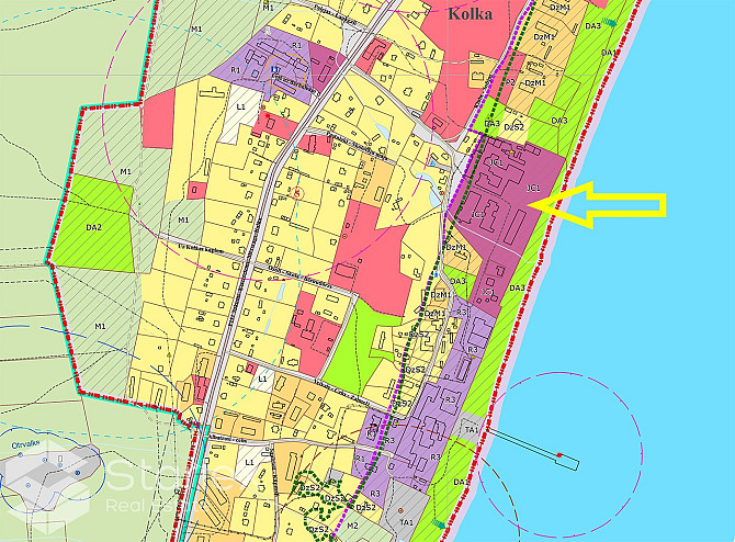 Pārdod unikālu zemes īpašumu pašā jūras krastā, 2 km attālumā no Kolkas raga. Zemes Talsi un Talsu novads - foto 7