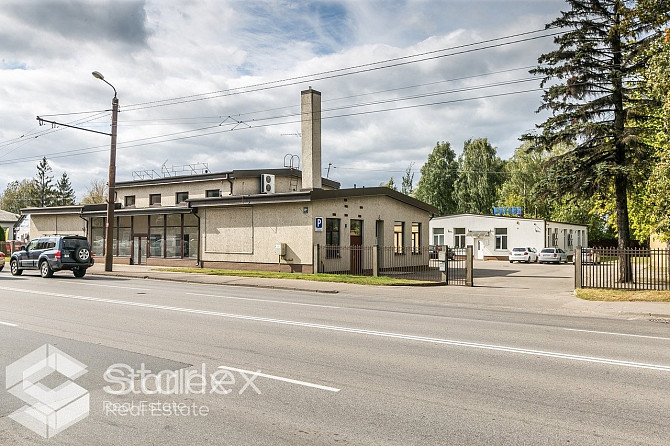 Iznomā daudzfunkcionālu autonomu ēku Ganību dambī - ielas malā. Piemērota tirdzniecībai/ Rīga - foto 1