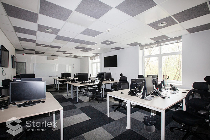 Mūkusalas biznesa centrs, jauna biroju ēka. 3. stāvs. Telpas labā stāvoklī. Pievilktas visas Rīga - foto 2