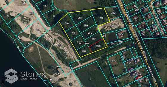 Продается земельный участок площадью 1,6 га в городе Елгава, на Калнциема шоссе, Jelgava un Jelgavas novads