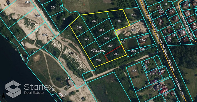 Pārdod zemes vienību 1, 6 ha platībā Jelgavas pilsētā, Kalnciema ceļā netālu no Lielupes. Jelgava un Jelgavas novads - foto 2