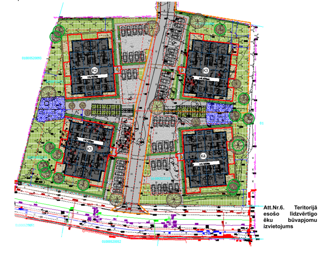 Investīciju iespēja dzīvojamajā projektā ar zemes gabalu, apstiprinātu arhitektūras projektu Rīga - foto 11