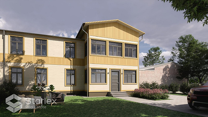 Tiek piedāvāta cienīgi renovēta divu dzīvokļu māja klusajā Olīvu ielā. Māja tiek Rīga - foto 1