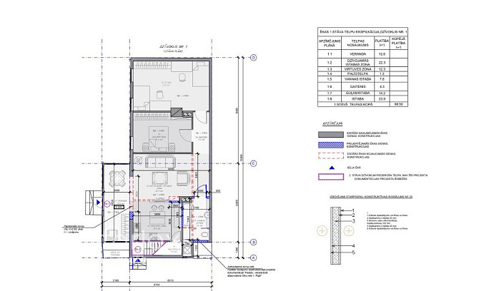Tiek piedāvāta cienīgi renovēta divu dzīvokļu māja klusajā Olīvu ielā. Māja tiek Rīga - foto 12