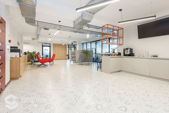 Iznomā biroju renovētā biroju ēkā Riverside Offices. 
Kopējā platība 448 m2.
Birojs Rīga - foto 2