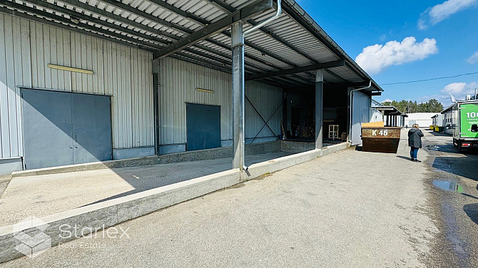 Noliktava ar rampu. Renovēts noliktavu komplekss Ādažos. Telpas atbilst PVD prasībām. Telpas Ādažu novads - foto 13