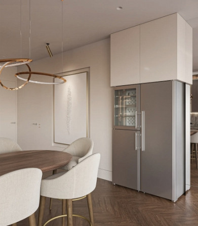 Tiek izīrēts īsts penthouse dzīvoklis jaunajā projektā Filozofu Rezidences ar gandrīz 360 Rīga - foto 5