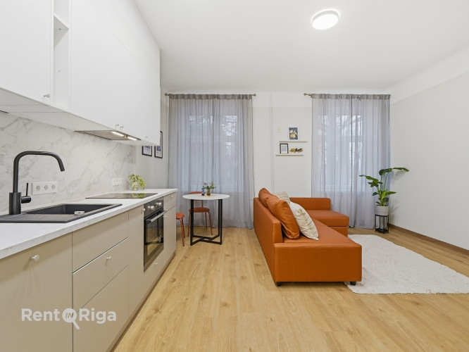 Сдаётся 2комнатная квартира с 2 парковочными местами!   Окна выходят на зелёный и Рига - изображение 5