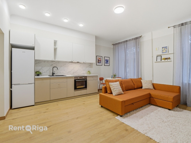 Сдаётся 2комнатная квартира с 2 парковочными местами!   Окна выходят на зелёный и Рига - изображение 7