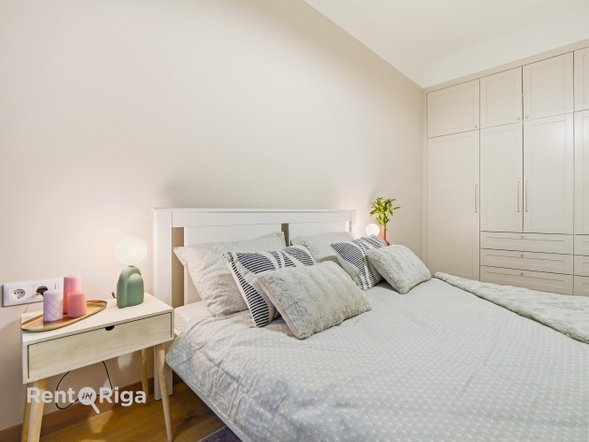 Сдаётся 2комнатная квартира с 2 парковочными местами!   Окна выходят на зелёный и Рига - изображение 3