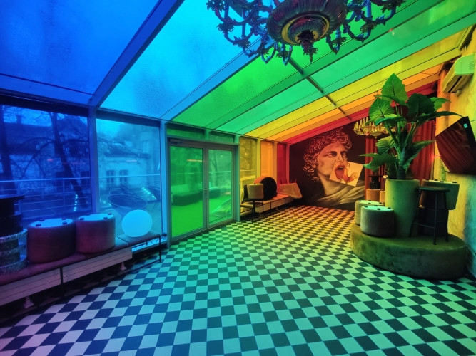 Club Skapis premises with 2 terraces.  Currently, the premises are occupied by Club Skapis; previous Рига - изображение 7