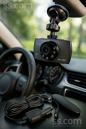 Pārvērtiet katru braucienu par drošu piedzīvojumu ar mūsu kompakto videoreģistratoru, kas... Rīga - foto 1