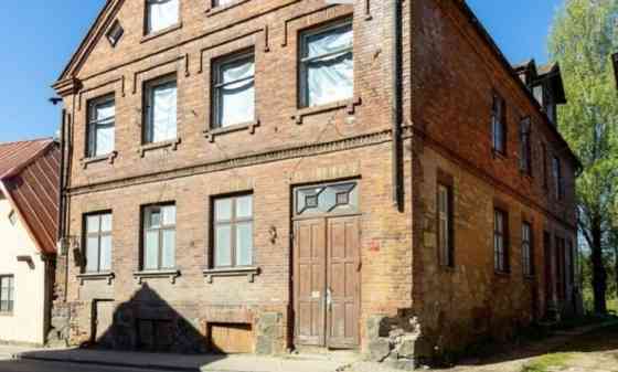 A three-storey building for reconstruction in the old town of Cēsis.  Year of construction: 1880. Br Cēsis un Cēsu novads