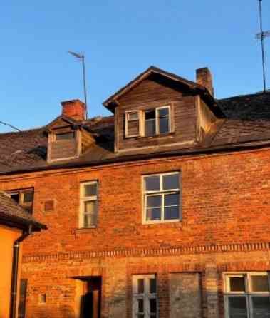 A three-storey building for reconstruction in the old town of Cēsis.  Year of construction: 1880. Br Cēsis un Cēsu novads
