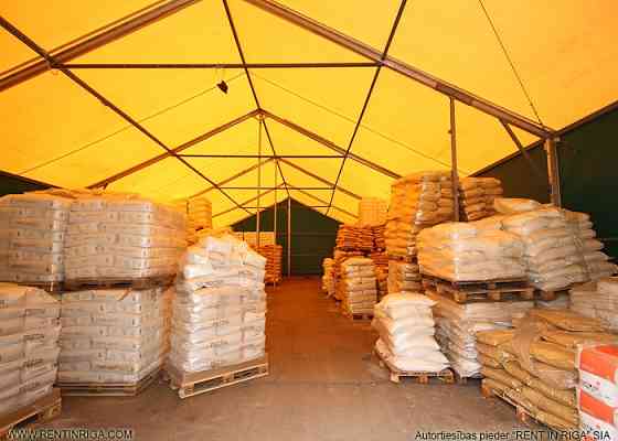 Tenta angāra noma industriālajā parkā Jurkalnes ielā.  Bez apkures 300 m2.  Dazīvā apsardze + videon Rīga