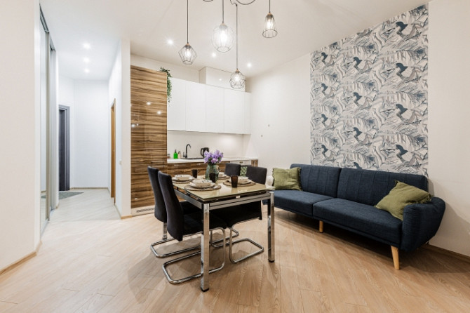 Audēju ielā 2 pieejams ekskluzīvs dzīvoklis īstermiņa īrei. Dzīvoklī ir divas plašas Rīga - foto 4