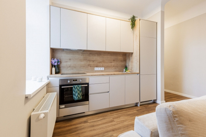 ieejams 2 istabu dzīvoklis Dzirnavu ielā, pašā Rīgas centrā. Aktīva apkārtne, taču Rīga - foto 5