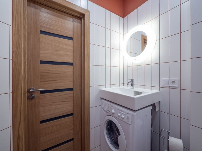 Pieejams studijas tipa dzīvoklis īstermiņa īrei. Dzīvoklis ir pilnībā aprīkots, ar visu Rīga - foto 8