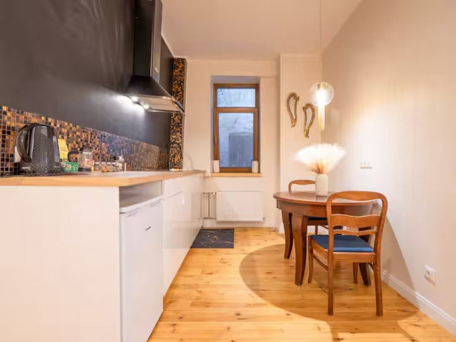 Pieejams elegants, plašs dzīvoklis īstermiņa īrei Vecrīgā, Mazā Monētu ielā. Dzīvoklis Rīga - foto 6