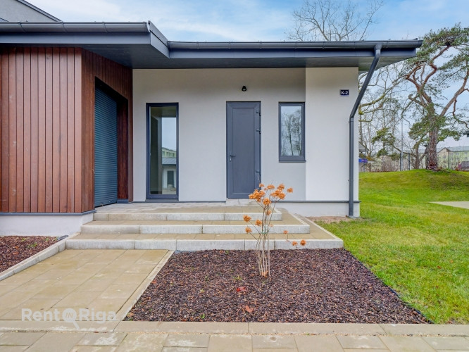 Аренда с правом выкупа!  Современный таунхаус в частном, закрытом жилом поселке. Юрмала - изображение 1