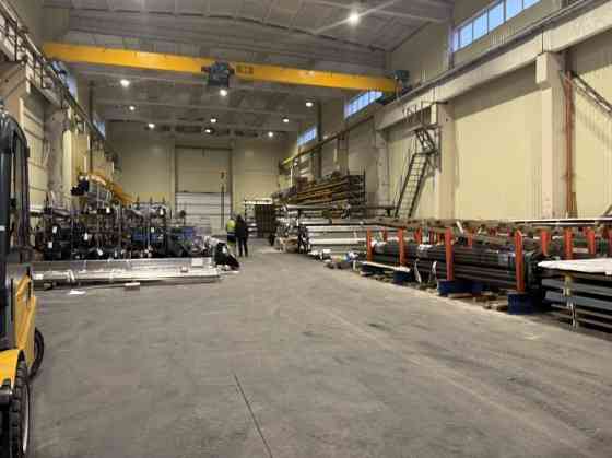 Склад БЕЗ отопления с кран-балкой (5t) в портовом терминале Порт Магнат Рига